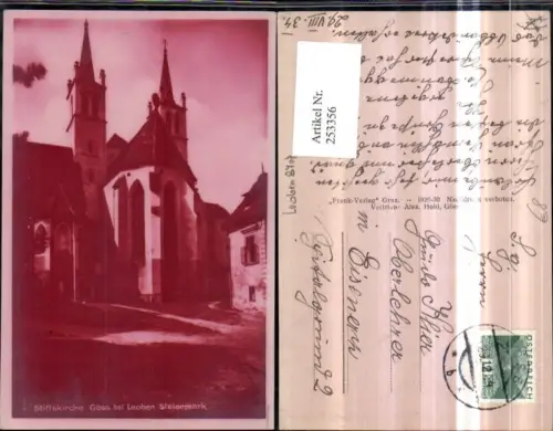 253356,Göss b. Leoben Stiftskirche Kirche