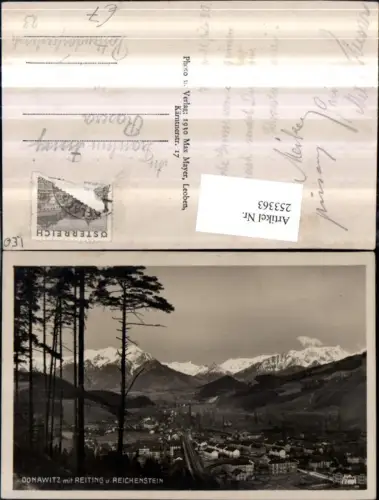 253363,Donawitz m. Reiting u. Reichenstein Totale Hochöfen pub Max Mayer 701
