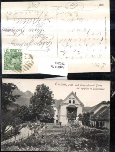 280248,Gasthof Pension Eschau b. Gams Hieflau