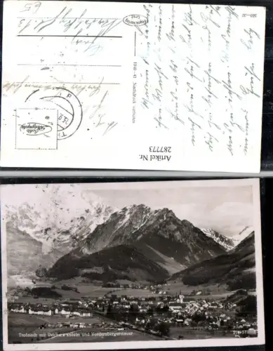 287773,Trofaiach Totale m. Reichenstein u. Vordernbergermauer Bergkulisse