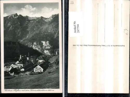 287794,Gesäuse Hieflau Totale m. Tamischbachturm Bergkulisse