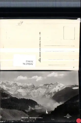315912,Eisenerz Teilansicht m. Reichenstein Bergkulisse