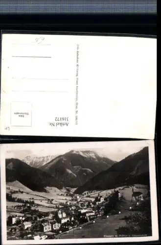 316172,Eisenerz Totale m. Polster u. Griesmauer Bergkulisse