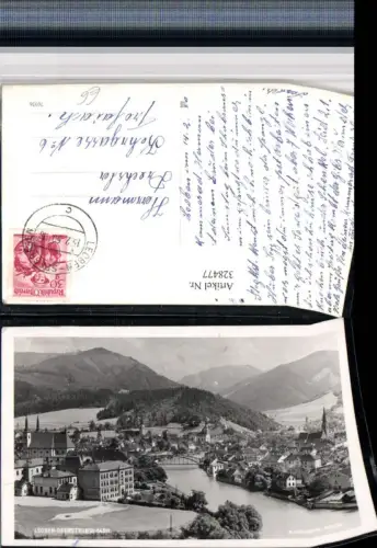 328477,Leoben Totale Brücke Bergkulisse