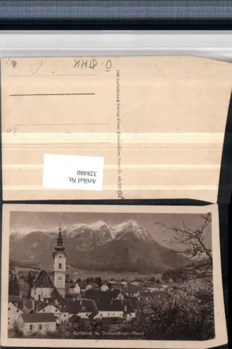 328480,Trofaiach Totale Kirche m. Vordernberger-Mauer Bergkulisse