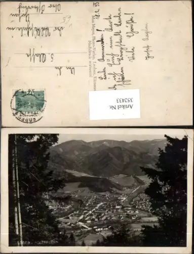 352433,Leoben Totale vom Holzbauern Bergkulisse pub Max Mayer 710