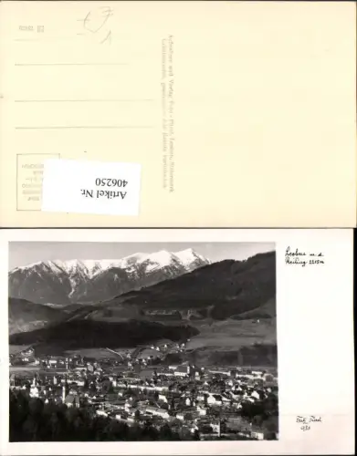 406250,Leoben Totale m. d. Reiting Bergkulisse pub Fritz Fürst 981