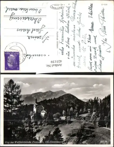 425159,Weg zur Wallfahrtskirche Freienstein
