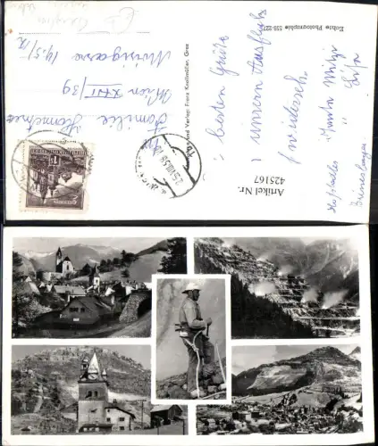 425167,Foto Mehrbild Ak Eisenerz Bergbau Erzberg
