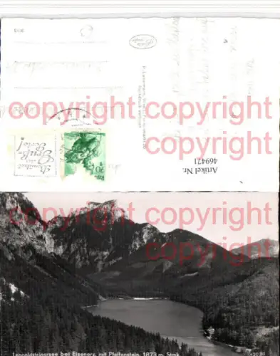 469471,Leopoldsteinersee See b. Eisenerz m. Pfaffenstein Bergkulisse