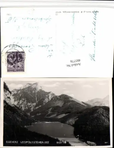 485776,Eisenerz Leopoldsteinersee See Bergkulisse