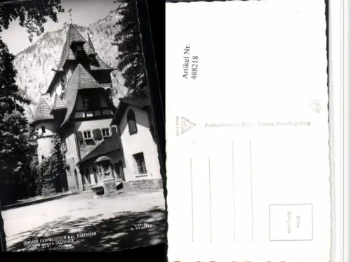 488218,Schloss Leopoldstein b. Eisenerz Turmbau geg. Seemauer