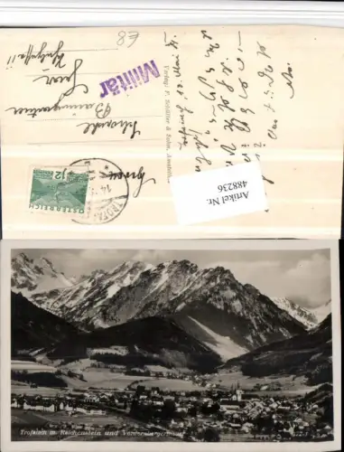 488236,Trofaiach Totale m. Reichenstein Bergkulisse