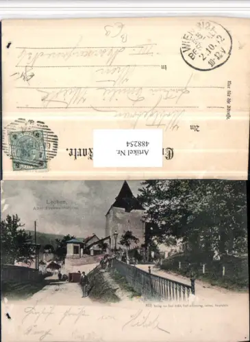 488254,Leoben Alter Freimannsturm Wegpartie