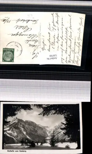 ,Dullwitz v. Seeberg Winteransicht Hochschwab Präbichl