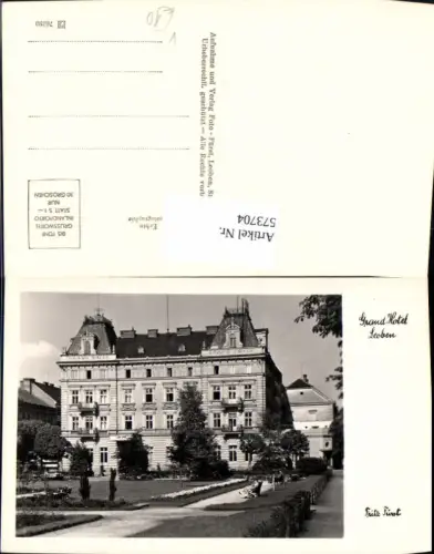 573704,Foto Ak Loeben Grandhotel Grand Hotel pub Foto Fürst