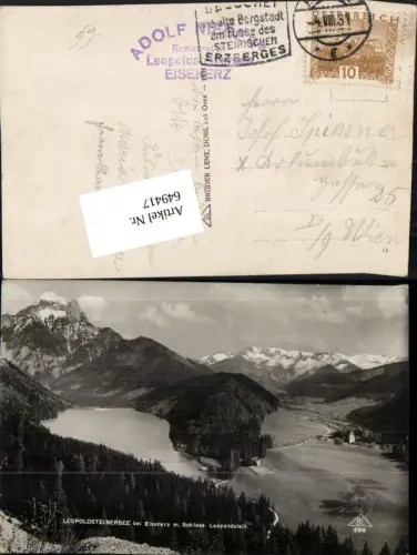 649417,Leopoldsteinersee bei Eisenerz Schloss Leopoldstein
