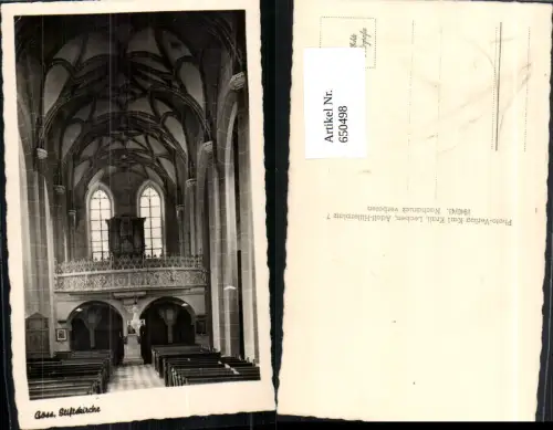650498,Göss bei Donawitz Leoben Stiftskirche Orgel
