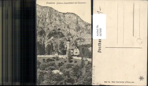 667600,Eisenerz Schloss Leopoldstein mit Seemauer