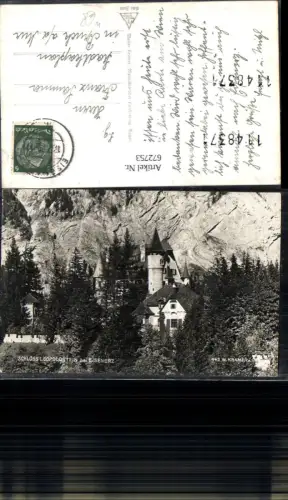 672753,Foto Ak Schloss Leopoldstein b. Eisenerz