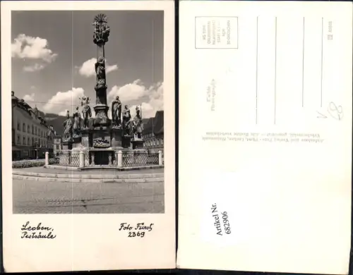 682906 Leoben Pestsäule pub Foto Fürst 2369