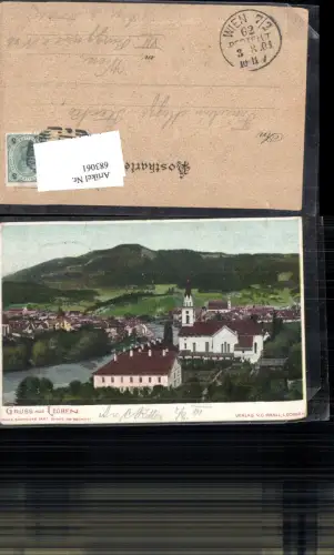 683061 Gruss aus Leoben pub Krall Druck Senefelder