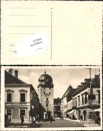 694235 Leoben Hauptplatz Stadtturm