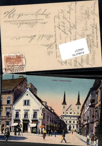 694257 Leoben Stadtpfarrkirche Kirche pub Franz Baum