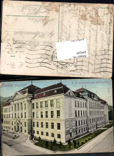 694269 Leoben K.K. Montanistische Hochschule Bergbau pub Ledermann 17029