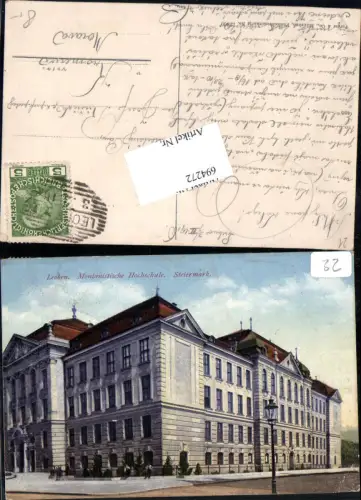 694272 Leoben K.K. Montanistische Hochschule Bergbau pub Purger e Co. 12300
