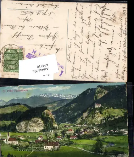 694310 St. Peter Freienstein bei Leoben pub Karl Krall 3-128/1914