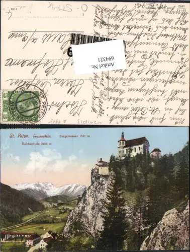 694321 St. Peter Freienstein bei Leoben pub Karl Krall 10-11/1092