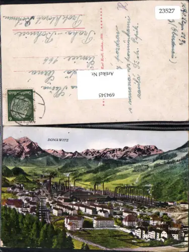 694345 Donawitz bei Leoben Göss Stahlwerk