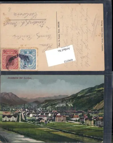 694353 Donawitz bei Leoben Göss Stahlwerk