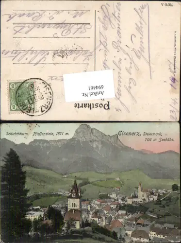 694461 Eisenerz Schichtthurm Turm pub Ledermann 7070 A