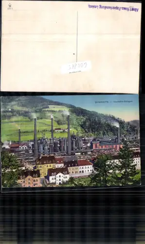 699885 Donawitz bei Leoben Stahlwerk Hochofen Anlagen pub Karl Krall
