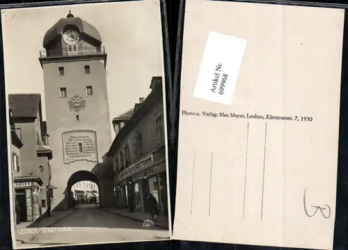 699968 Leoben Stadtturm pub Max Mayer 391