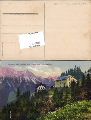 700077 Eisenerz Bergbau Erzberg Berghaus