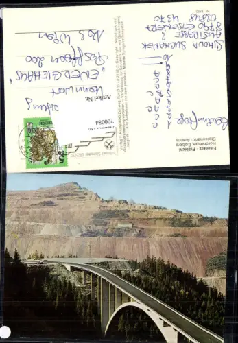 700084 Eisenerz Bergbau Erzberg Prebichl Präbichl Brücke