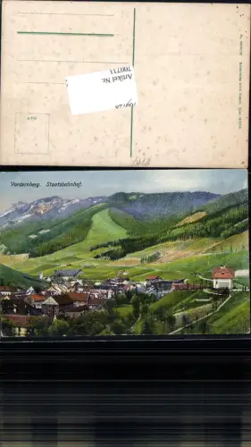 700733 Vordernberg bei Leoben Staatsbahnhof Bahnhof pub Sussitz 03520/22
