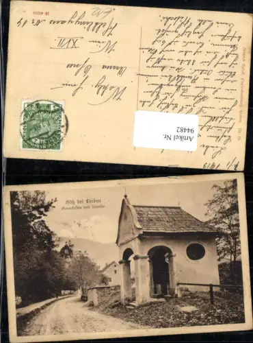 94482,Göß bei Leoben Gemsfelsen Kapelle Detailansicht