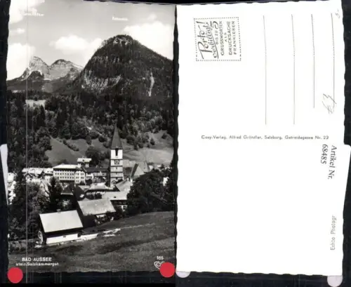68485,Bad Aussee Salzkammergut Rettenstein Loser Kirche