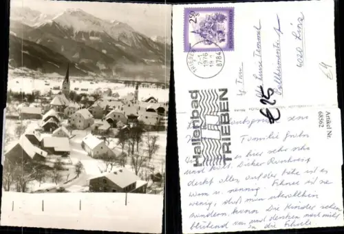 68562,Gaishorn am See Paltental Winterortsansicht