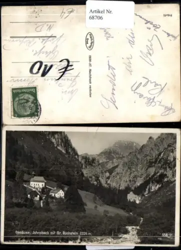 68706,Gesäuse Johnsbach mit Gr. Buchstein Kirche