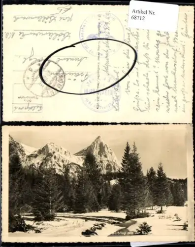 68712,Kaibling von der Kaiserau bei Admont Feldpost Flak Ausbildungregiment 72