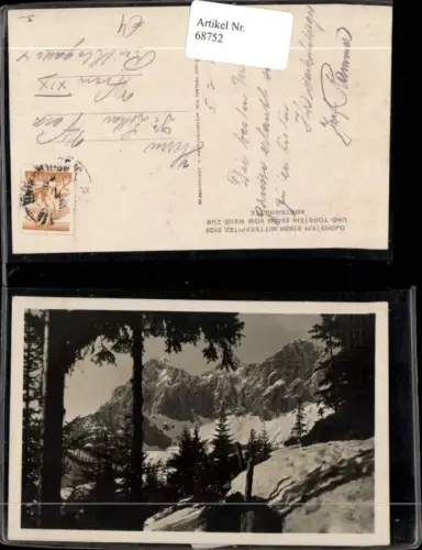 68752,Dachstein Mitterspitze Trostein Weg zur Austriahütte
