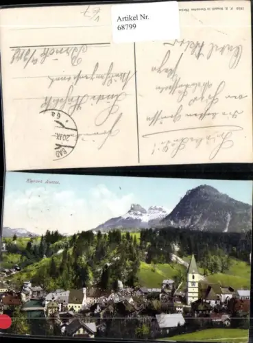 68799,Kurort Aussee Photochromie pub F.E. Brandt No 492