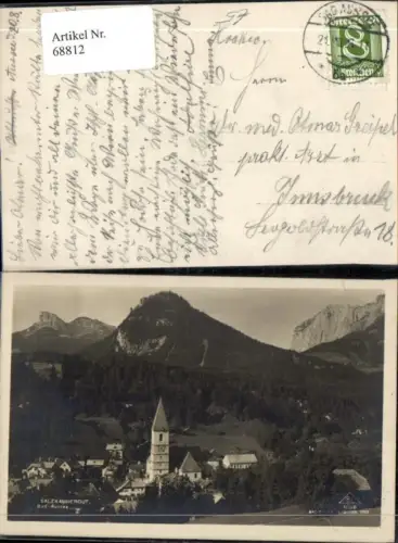 68812,Bad Aussee Ortsansicht Kriche