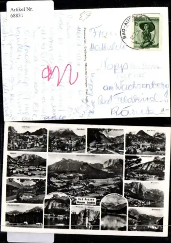 68831,Mehrbildansicht Bad Ausse Grundlsee Panorama Bad Aussee Loser