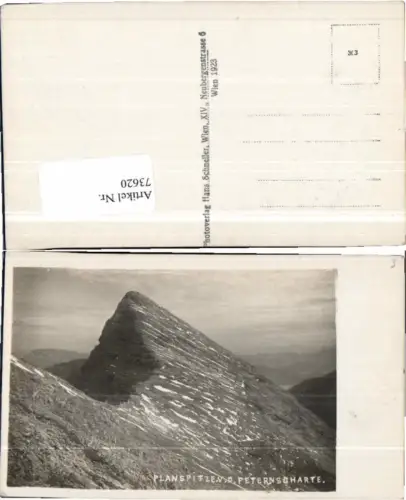 73620,FotoAK Planspitze Peternscharte Gesäuse Johnsbach